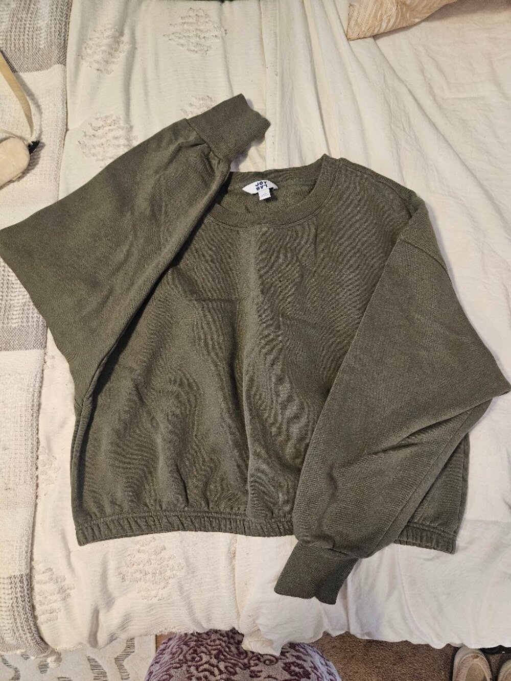 Olive Green Joy Lab Sweatshirt